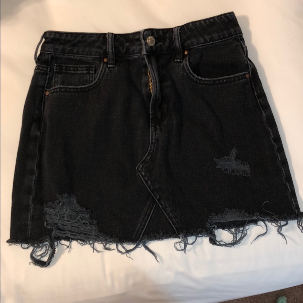 Pacsun black mini skirt